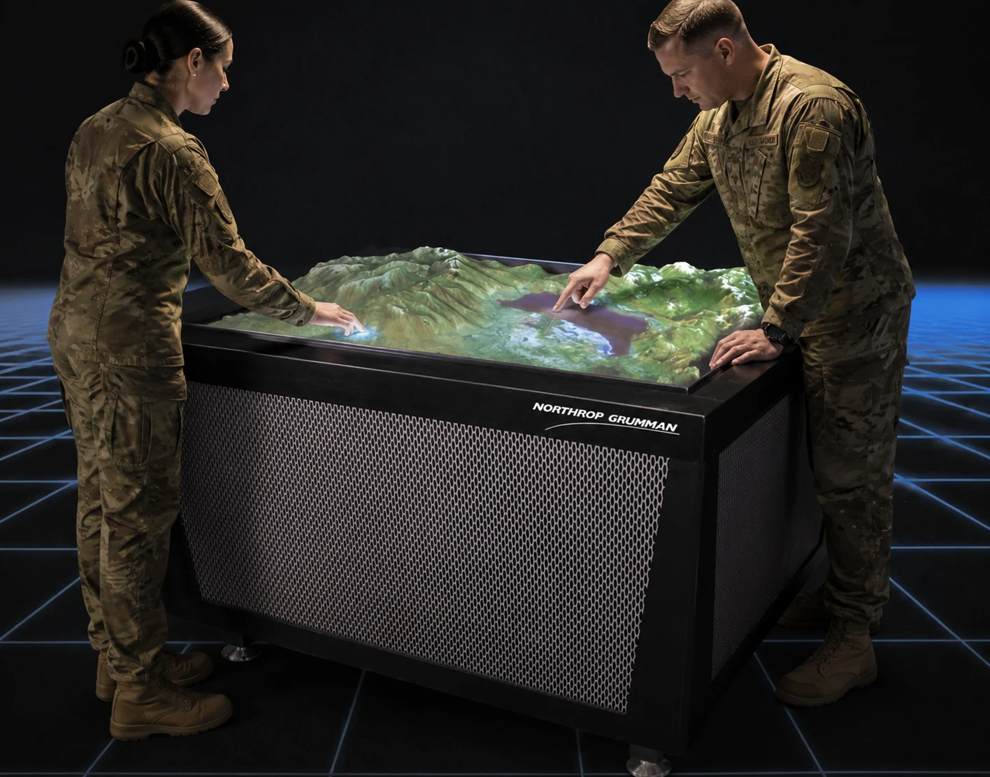 Applied Minds — 2.5D terrain table and TouchTable